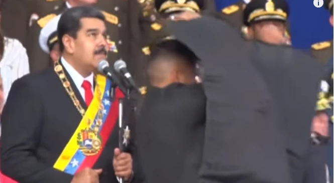 Καρέ καρέ η απόπειρα δολοφονίας κατά του Μαδούρο (βίντεο)